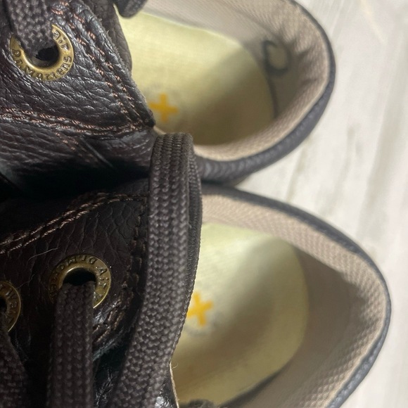 Dr Martens Pembridge size 12M Leather Oxford Lace Up Comfort Work Shoes Brown - Picture 5 of 9